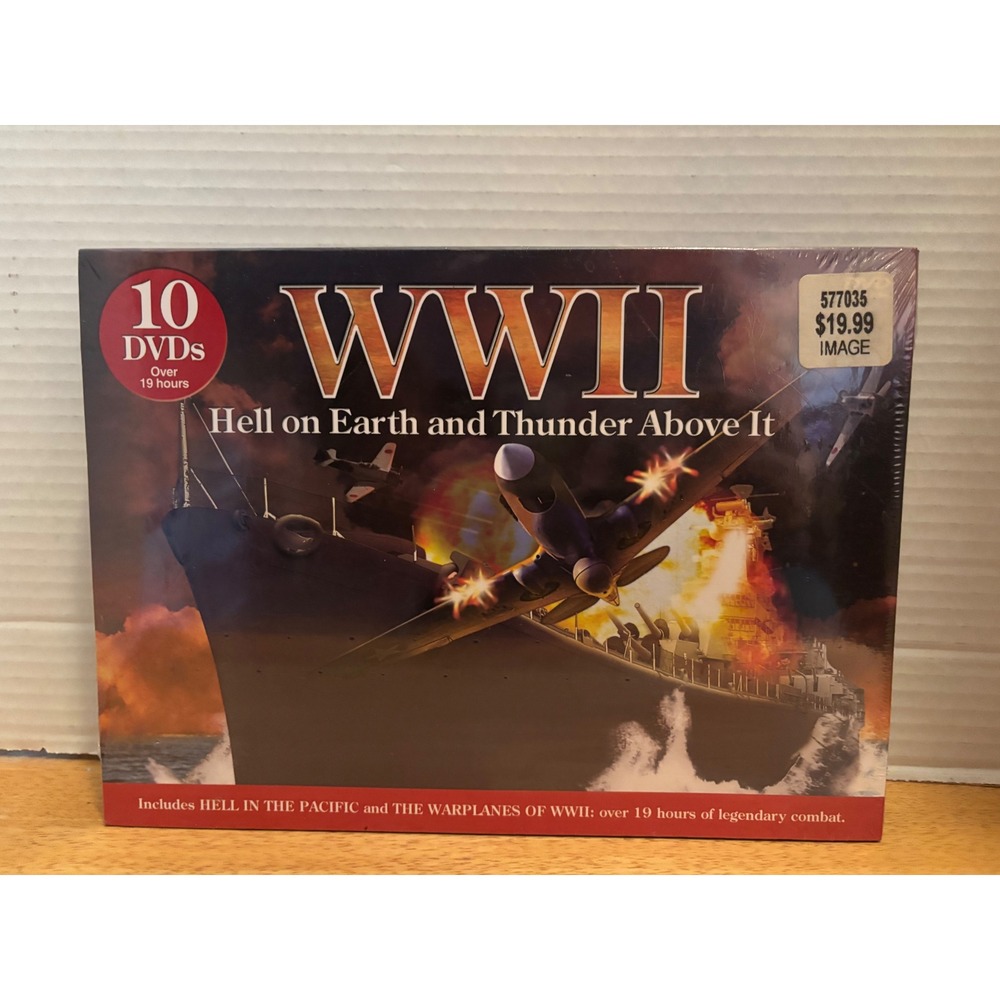 WWII Hell on Earth and Thunder Above It 10 DVD Set Warplanes Hell in the Pacific